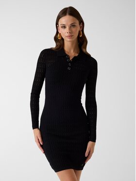 Guess Guess Každodenní šaty 183429 Černá Classic Fit