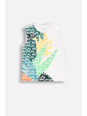 Coccodrillo Coccodrillo T-Shirt WC5143301TBJ-001 Biały Regular Fit