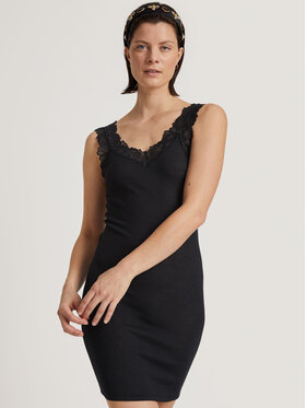 Calida Calida Sukienka 17999 Czarny Slim Fit