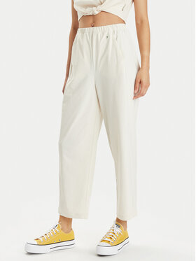 Champion Champion Pantaloni din material 117110 Bej Relaxed Fit
