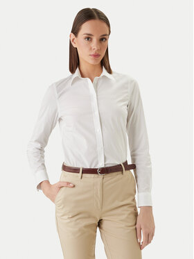 Gant Gant Koszula 4300486 Biały Slim Fit