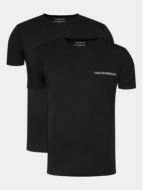 Emporio Armani Underwear Emporio Armani Underwear Komplet 2 t-shirtów 111267 4R717 07320 Czarny Regular Fit