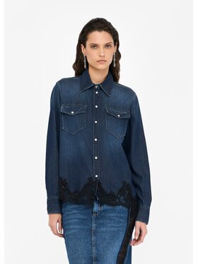 Liu Jo Liu Jo camicia di jeans UF5168D485178922 Celeste Regular Fit