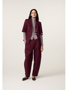 Fabienne Chapot Fabienne Chapot Marynarka 6861-1853-102 Czerwony Regular Fit