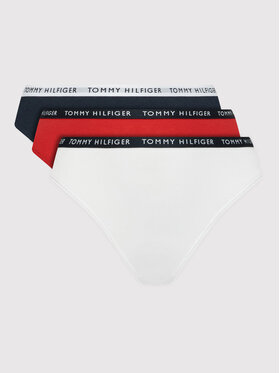 Tommy Hilfiger Tommy Hilfiger Σετ 3 τεμάχια σλιπ κλασικά UW0UW02828 Έγχρωμο