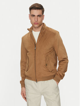 Geox Geox Jacke aus Kunstleder Blainey M5520P T3196 F5265 Beige Regular Fit
