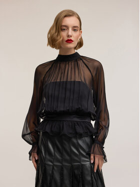 Motivi Motivi Blusa 2729Q001890N033 Nero Regular Fit