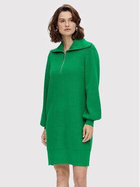 YAS YAS Φόρεμα υφασμάτινο Dalma 26024412 Πράσινο Regular Fit