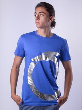 Trussardi Trussardi T-Shirt T-SHIRT UOMO TRUSSARDI Niebieski Classic Fit