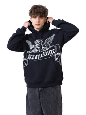 Kamuflage Kamuflage Bluza Hellfire Czarny Oversize