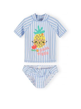 minoti minoti Strój kąpielowy 30SWIM101 Błękitny