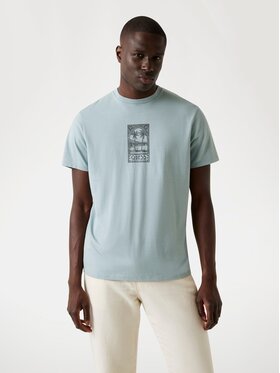 Guess Guess T-Shirt 176797 Niebieski Classic Fit