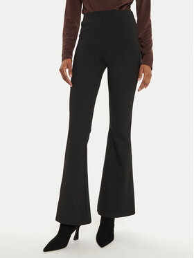 Gina Tricot Gina Tricot Текстилни панталони 23986 Черен Flare Fit