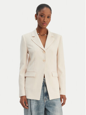 Patrizia Pepe Patrizia Pepe Bleizers 8S0559/A6F5-W409 Écru Regular Fit