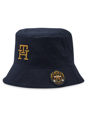 Tommy Hilfiger Tommy Hilfiger Cappello Th New Prep Badge Bucket AM0AM10779 Blu scuro