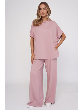 lemoniade lemoniade Dres L777Z Brudny róż Różowy Oversize