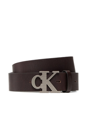 Calvin Klein Jeans Calvin Klein Jeans Vīriešu josta Perf Mono Hardware Belt 35mm K50K508894 Brūns