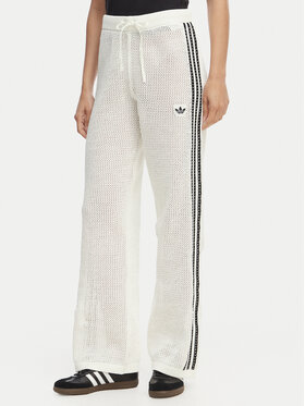 adidas adidas Strickhose Firebird KC6493 Weiß Regular Fit