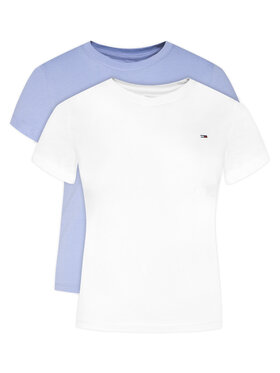 Tommy Jeans Tommy Jeans Komplet t-shirtów DW0DW21366 Kolorowy Slim Fit