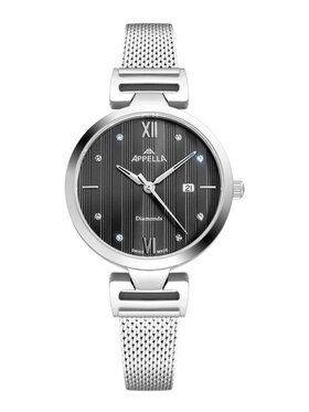 Appella Appella Zegarek L50001.5187DQ Srebrny