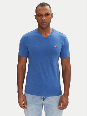 Tommy Jeans Tommy Jeans Tricou Jaspe DM0DM20364 Albastru Slim Fit