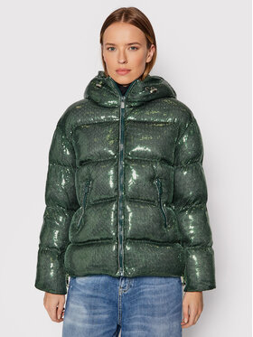 Pinko Pinko Puhovka Chachacha 1G16LJ Y76A Zelena Regular Fit