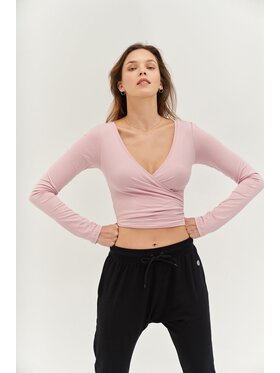 Moonholi Moonholi Top ECLIPSE Różowy Classic Fit