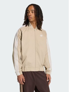adidas adidas Kurtka bomber 168997 Beżowy Loose Fit