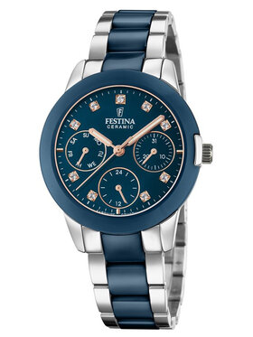 Festina Festina Zegarek F20497/2 Granatowy