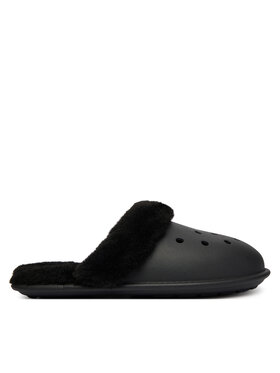 Crocs Crocs Naminės šlepetės Classic Fuzz Scuff 212143 Juoda