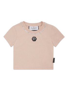PHILIPP PLEIN PHILIPP PLEIN Tričko 28141 Écru Regular Fit