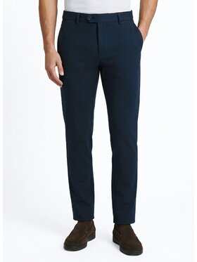 Pako Lorente Pako Lorente Chinosy P26WB-WX-002 Granatowy Slim Fit