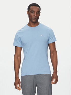Barbour Barbour T-Shirt Essential Sports MTS0331BL33 Modrá Tailored Fit
