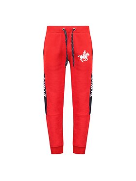 Geographical Norway Geographical Norway Spodnie dresowe WW4780H/GNO-Red Czerwony Regular Fit