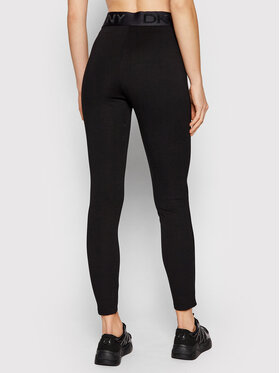 DKNY Leggings P0RVQGIW Crna Slim Fit