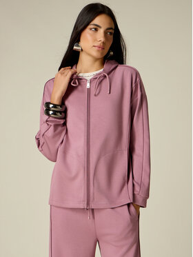 Oltre Oltre Bluza G880J004757N006 Różowy Regular Fit