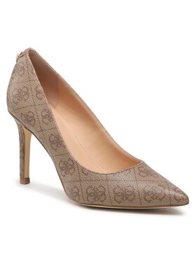 Guess Guess Обувки на ток Defne11 Carry Over FL5D11 FAL08 Кафяв