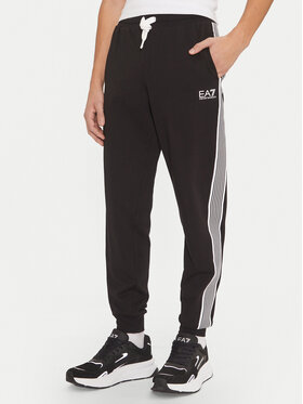 EA7 Emporio Armani EA7 Emporio Armani Teplákové kalhoty 6DPP69 PJ9FZ 1200 Černá Regular Fit