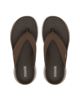 Skechers Skechers Infradito Go Walk Flex Sandal-Vallejo 229202/CHOC Marrone