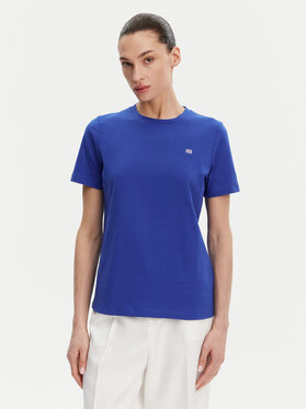 Tommy Hilfiger Tommy Hilfiger T-Shirt WW0WW45522 Modrá Regular Fit
