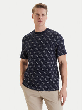 Guess Guess Tricou M6GP34 K3200 Bleumarin Relaxed Fit