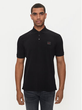 HUGO Hugo Polo Dereso_Gel 50528173 Crna Regular Fit