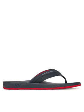 Tommy Hilfiger Tommy Hilfiger Flip flop Molded Hilfiger Beach Sandal FM0FM05361 Bleumarin