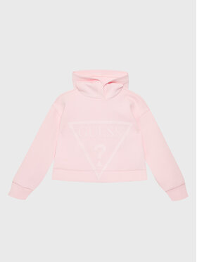 Guess Guess Majica dugih rukava J2BQ35 FL03S Ružičasta Relaxed Fit