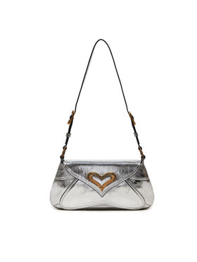 PINKO Pinko Torebka 520 Shoulder Cllassic Fl AI 24-25 PLTT 103763 A1VB Srebrny
