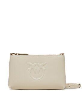PINKO PINKO Torebka Flat Horizontal Mini PE 25 PCPL 104277 A2AN Biały
