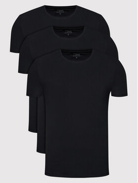 Selected Homme Selected Homme 3-dílná sada T-shirts New Pima 16076191 Černá Regular Fit