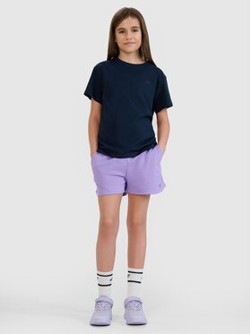 4F 4F Szorty 4FJWSS25TSHOF602-051S Fioletowy Regular Fit