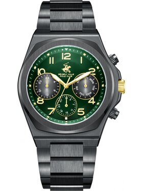 Beverly Hills Polo Club Beverly Hills Polo Club Zegarek BP3777X.670 Zielony
