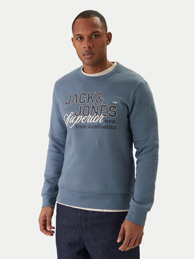 Jack & Jones Jack & Jones Pulóver Elogo 12288925 Kék Regular Fit